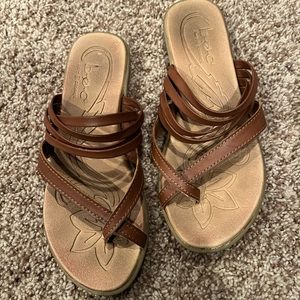 b.o.c. Sandals.  Brown.  Size 6m
